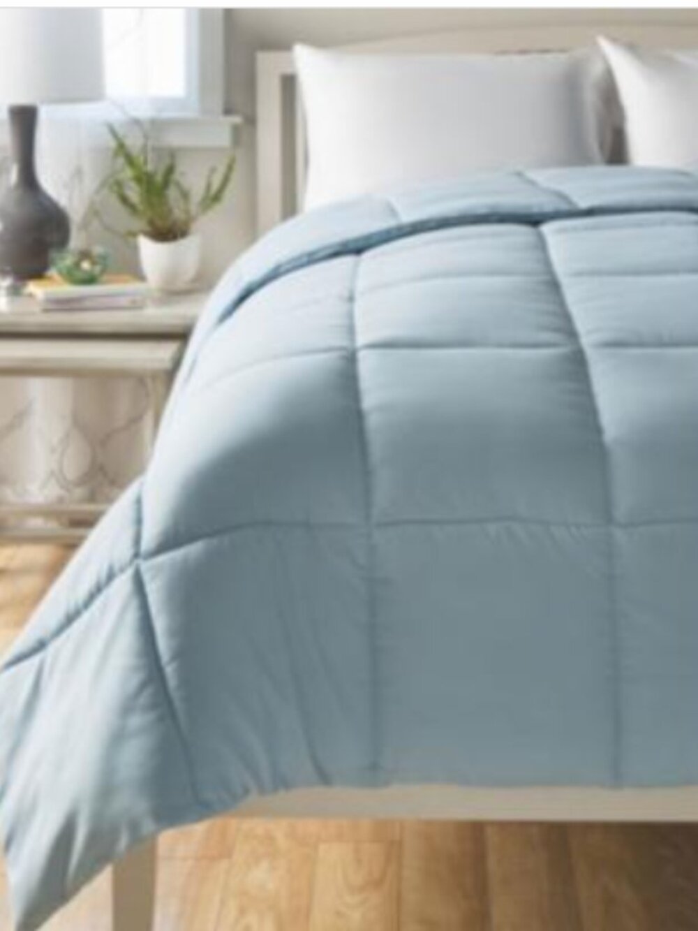 Cheer Collection All Season Down Alternative Hypoallergenic Comforter, Twin - Li